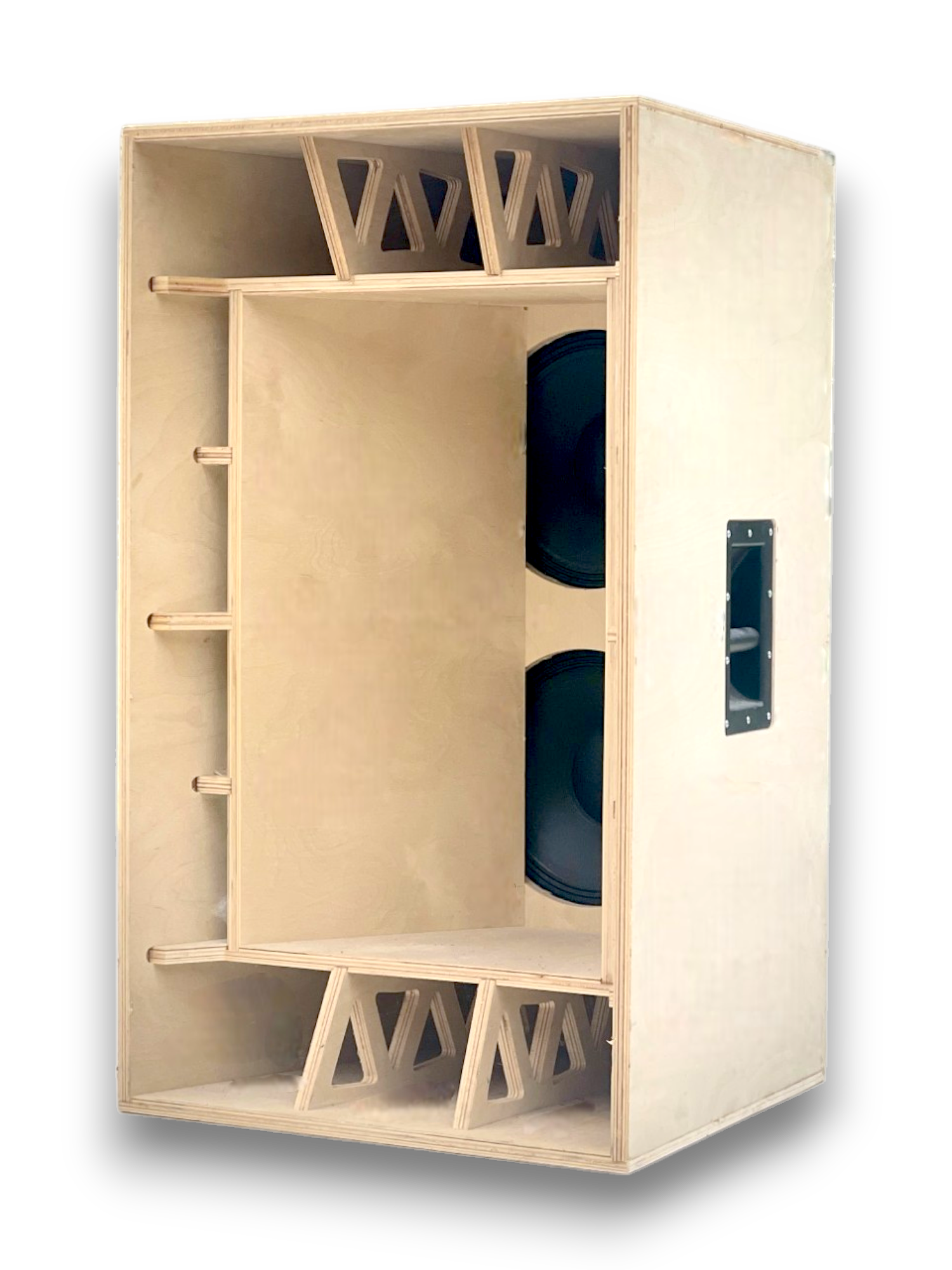 Paraflex C3D 2×12" Splayable Kick/Mids Tops Speaker Kit