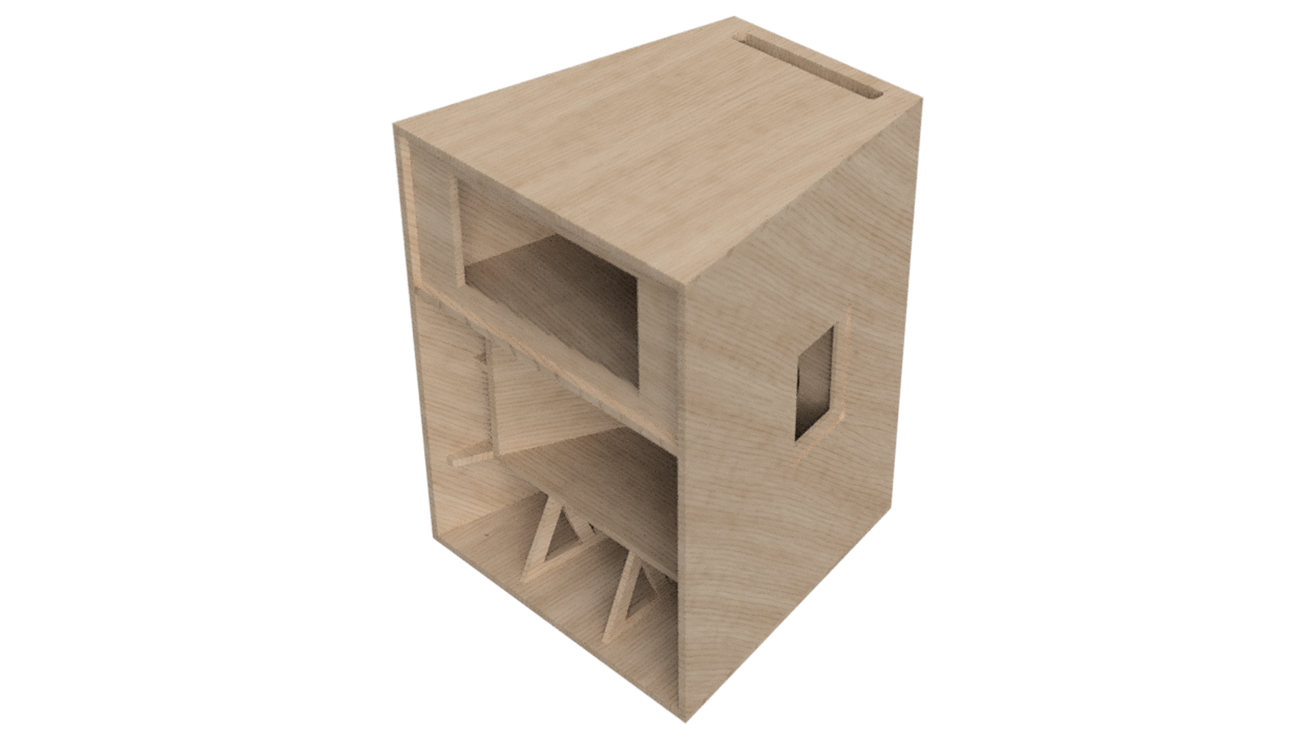 Paraflex C3D 1x12" Splayable Kick/Mid With 90x40 Horn Speaker Kit