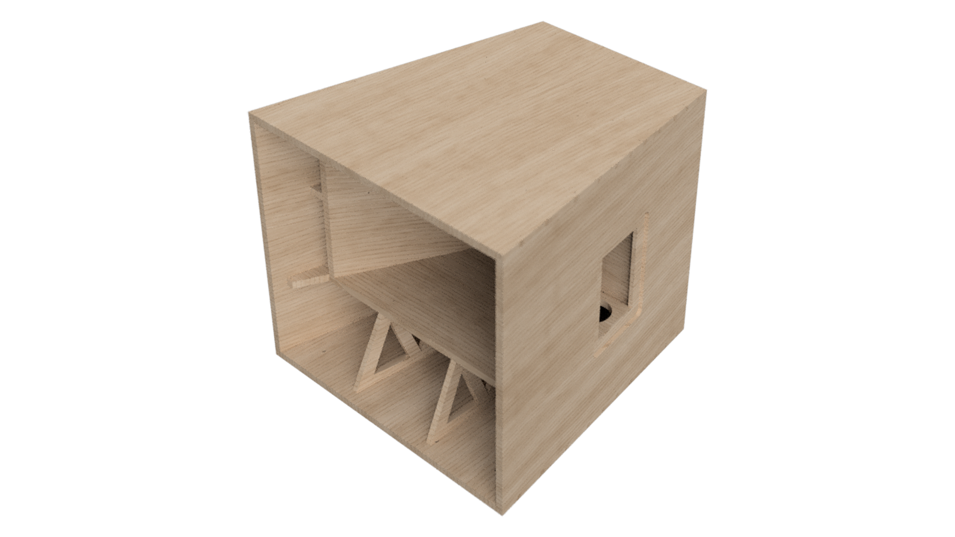 Paraflex C3D 1×12" Splayable Kick/Mids Tops Speaker Kit