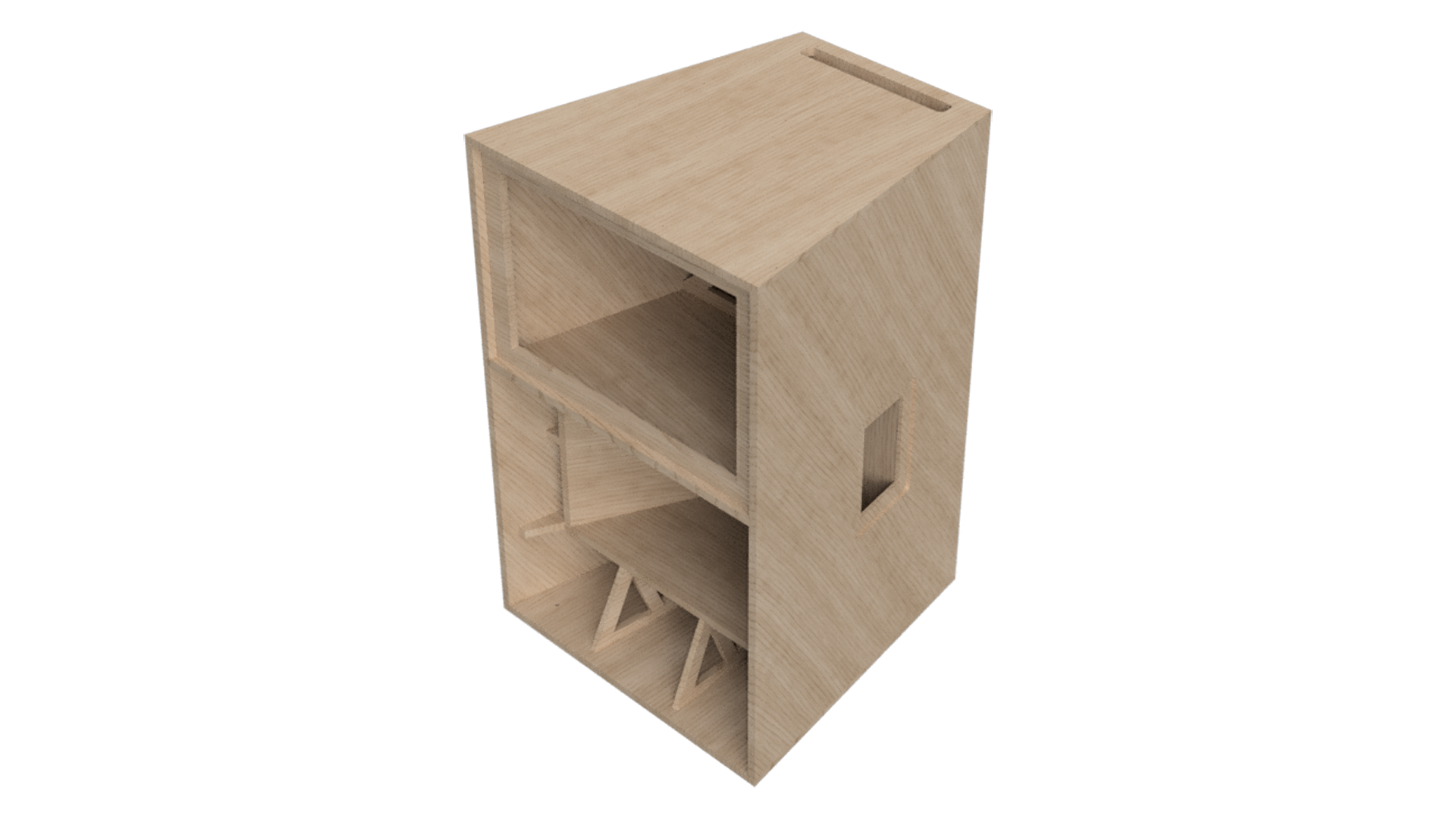 Paraflex C3D 1x12" Splayable Kick/Mid With HF 60° x 40° Horn